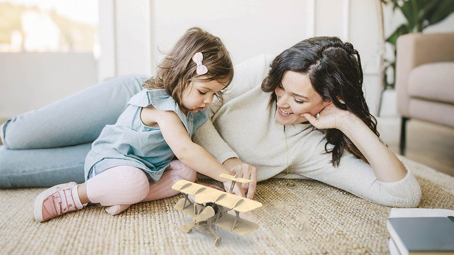 Feltor Children's Educational Felt Glider 3D Stereo Puzzle, DIY Aviation Model Kit, Can Be Used as Room Decoration, Interesting Toy Gift Choice