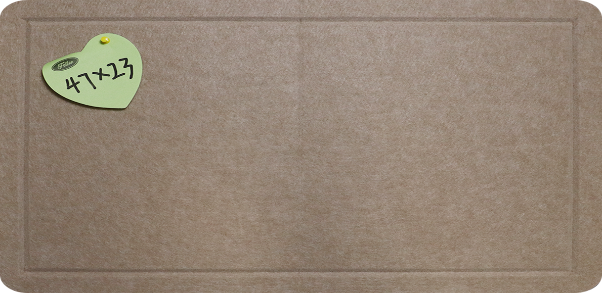 Tablero de anuncios de fieltro Feltor, 47" x 23"/23" x 15"/29" x 15"/47" x 29" Tablero de visión Contiene 20 chinchetas Disponible como panel acústico de pared para escuela y hogar - Avena