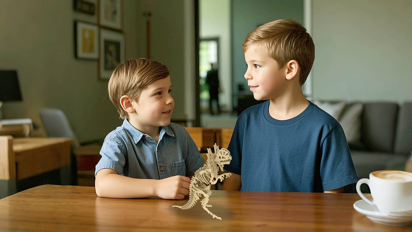 Feltor 3D puzzle for kids, different from wooden puzzles, felt dinosaur DIY three-dimensional puzzle, dinosaur puzzle toy educational game set gift