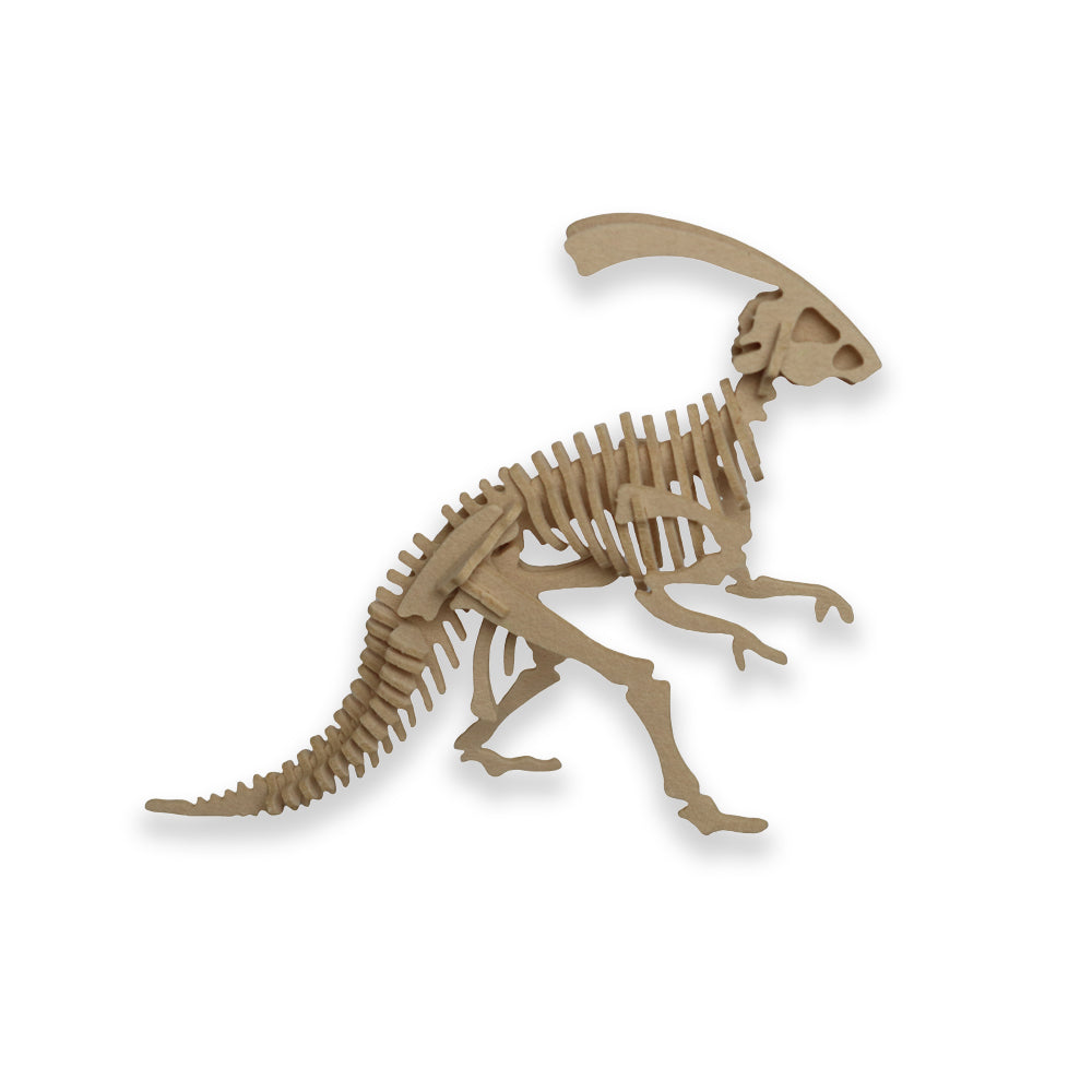 Feltor 3D puzzle for kids, different from wooden puzzles, felt Parasaurolophus DIY 3D puzzle, jigsaw puzzle toy educational game set gift