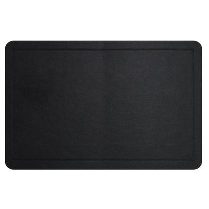Feltor Large Bulletin Board 23"x15"/29"x23"/47"x23"/ 47"x29" Felt Board with 20 Push Pins is a Home School Office Decorative Pin Board - Black