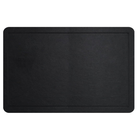 Feltor Large Bulletin Board 23"x15"/29"x23"/47"x23"/ 47"x29" Felt Board with 20 Push Pins is a Home School Office Decorative Pin Board - Black