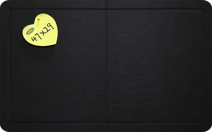 Feltor Large Bulletin Board 23"x15"/29"x23"/47"x23"/ 47"x29" Felt Board with 20 Push Pins is a Home School Office Decorative Pin Board - Black