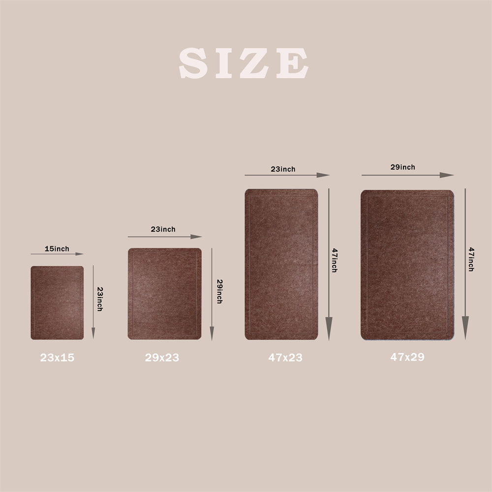 Tablero de anuncios de fieltro Feltor, 23" x 15"/29" x 23"/47" x 23"/47" x 29" Tablero de visión Contiene 20 chinchetas Disponible como panel acústico de pared para escuela y hogar - Cola