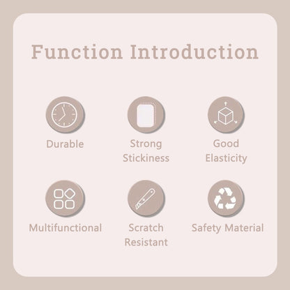 Feltor Felt Wall Poster, 23"x15"/29"x23"/47"x23"/47"x29" Photo Board, with 1 Box of Push Pins for Classroom Dorm Wall Decor - Grays