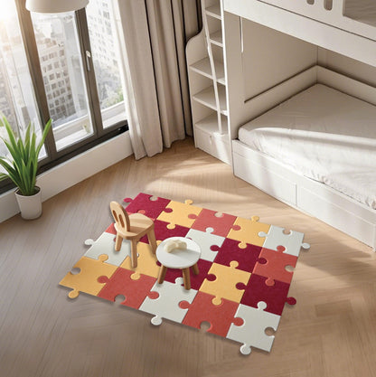 Feltor Square Felt Carpet Pad (20PCS), Soft Play Mat Tiles for Kids & Wall Bulletin Board （ Includes Two Velcro Each Piece ）DIY Any shape For Wall and Floor