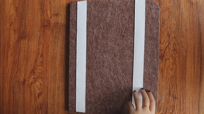 Tablero de corcho alternativo Feltor, tablero de fieltro para imágenes de 23" x 15"/ 29" x 23"/ 47" x 23"/ 47" x 29", contiene 1 caja de chinchetas, mejor decoración de pared para el hogar que un rollo de tablero de anuncios de papel - Beige